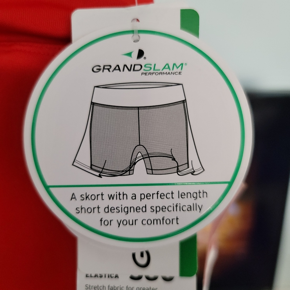 ❗️ GRAND SLAM vibrant  Red  Short / Skirt ❗️